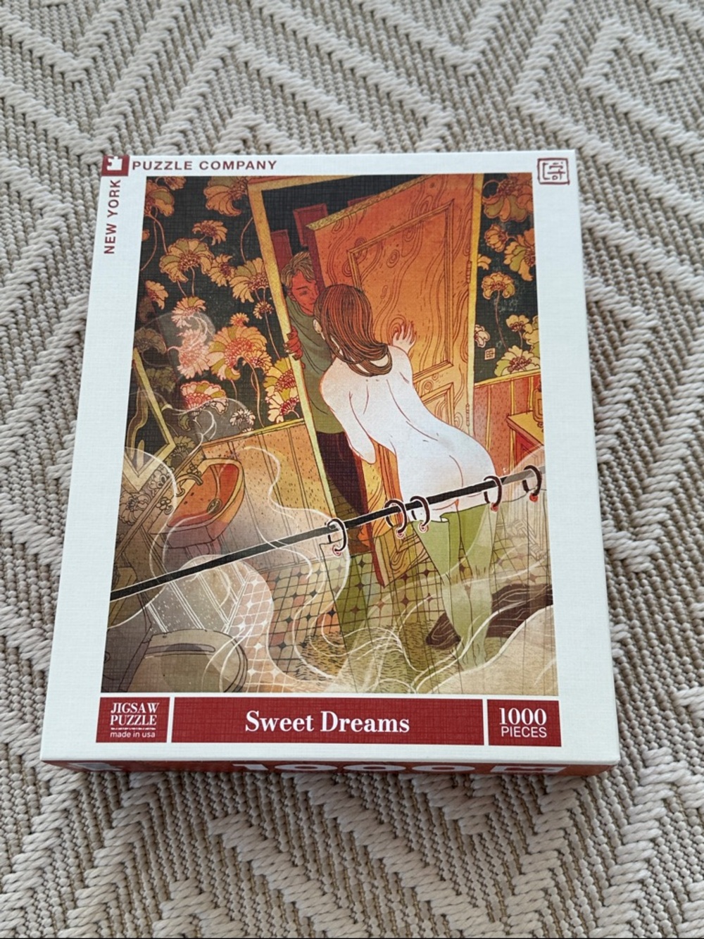 New York Puzzle Company- Sweet Dreams  1000 Piece Puzzle